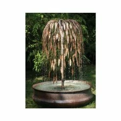 Weeping Willow Copper Tree Water Feature - Large - Without Reservoir