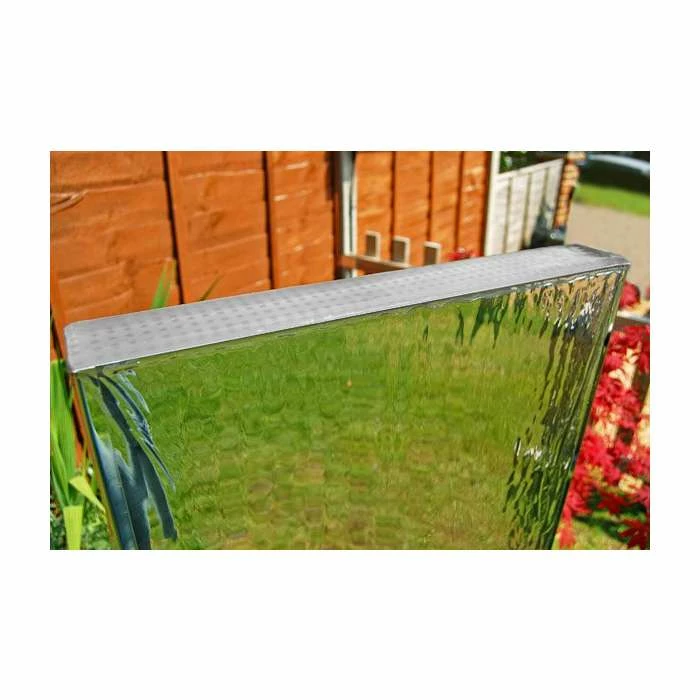 H130cm Double-Sided Vertical Stainless Steel Water Wall | Indoor/Outdoor Use by Ambienté - Image 3