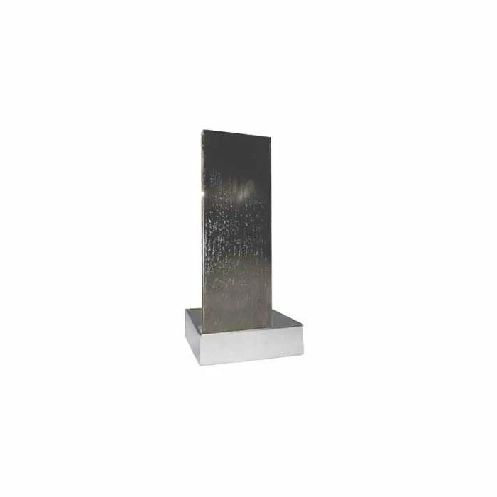 H130cm Double-Sided Vertical Stainless Steel Water Wall | Indoor/Outdoor Use by Ambienté - Image 4