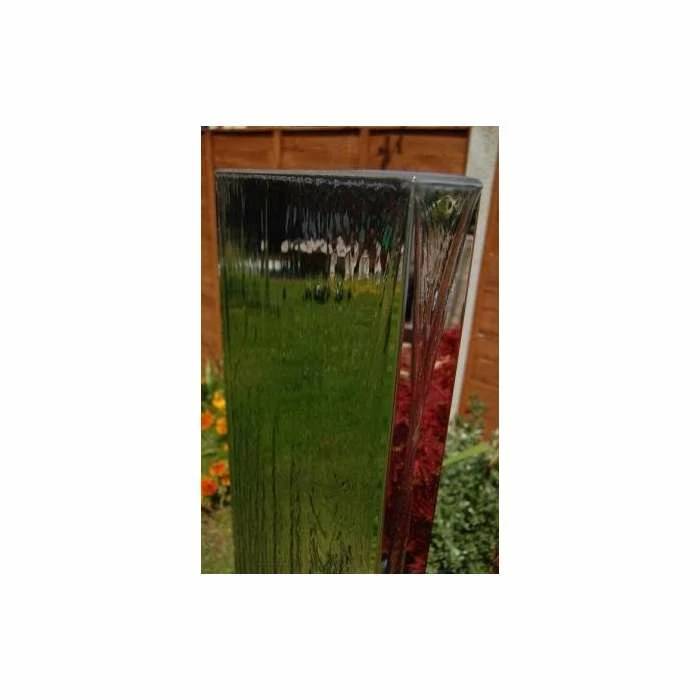 H130cm Double-Sided Vertical Stainless Steel Water Wall | Indoor/Outdoor Use by Ambienté - Image 5