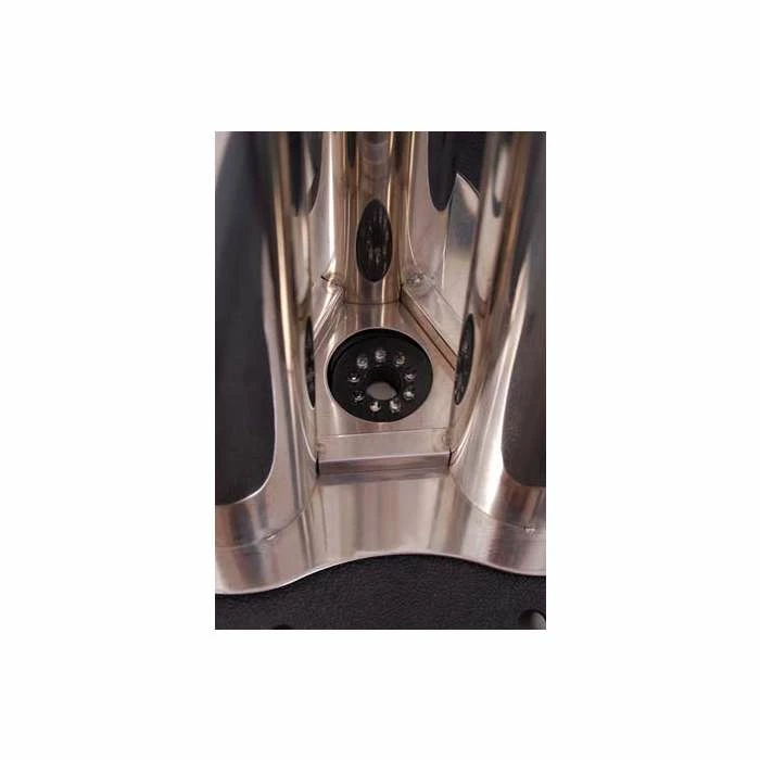 100cm 3-Tier Tube Stainless Steel Water Feature with Lights | Indoor/Outdoor Use by Ambienté - Image 7