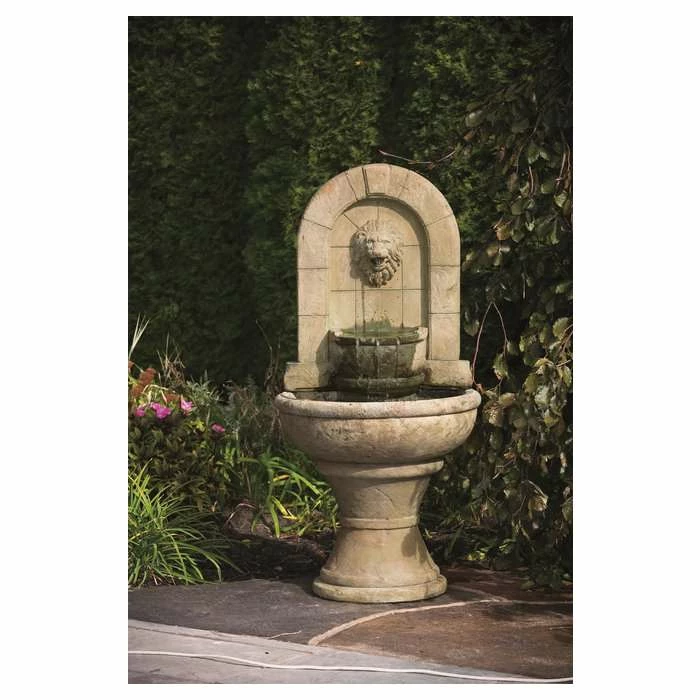 Massarelli Lion Spout Garden Fountain
