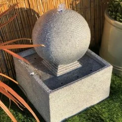 50cm Zen Rippling Sphere Water Feature