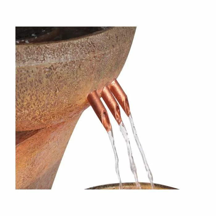 H109cm Friendship Fountain Water Feature with Lights | Indoor/Outdoor Use by Ambienté - Image 4