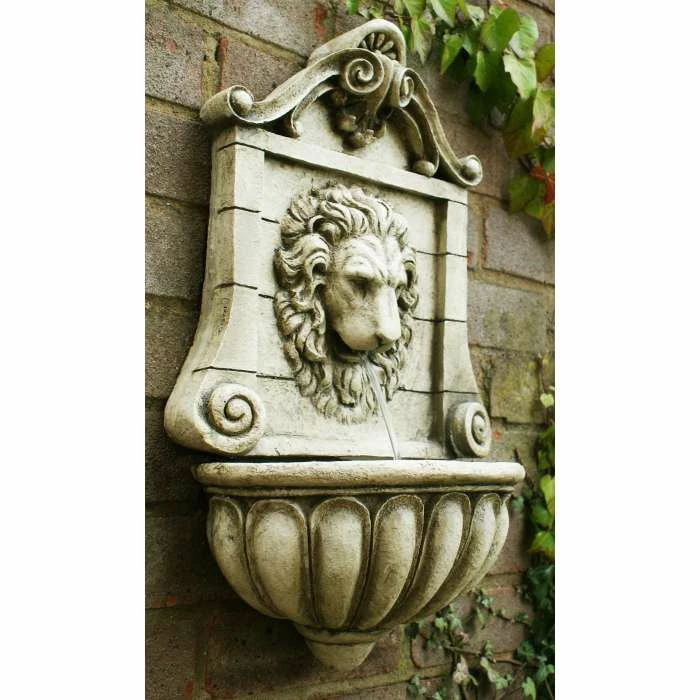 H50cm King Lion Head Wall Fountain - For Indoor/Outdoor Use by Ambienté - Image 7