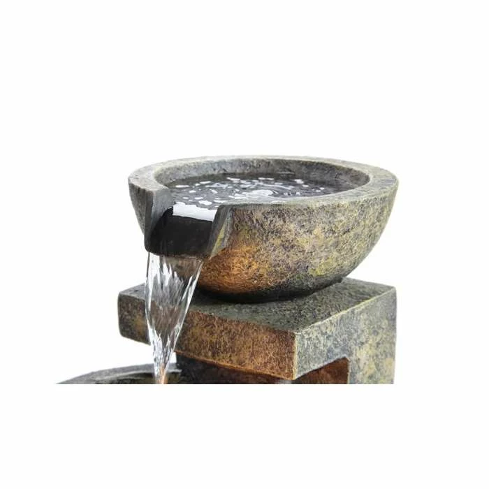 H62cm Kendal 3-Tier Cascading Water Feature with Lights | Indoor/Outdoor Use by Ambienté - Image 3
