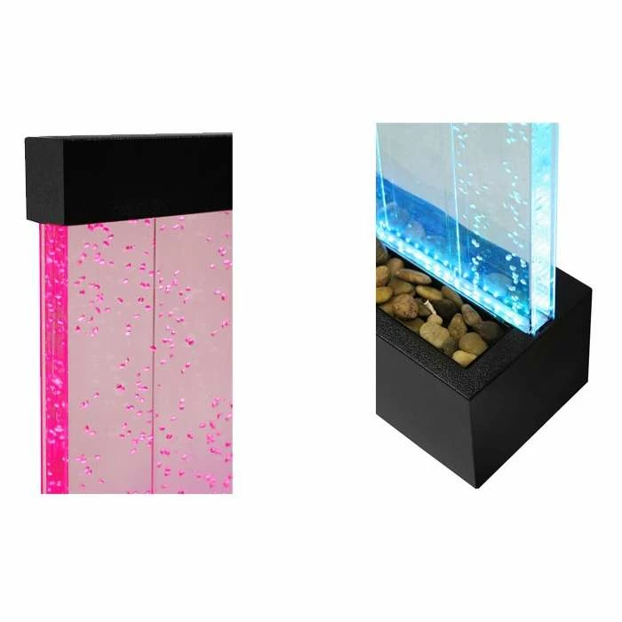 H123cm Bubble Water Wall with Colour-Changing LEDs | Indoor Use - by Fluid - Image 5