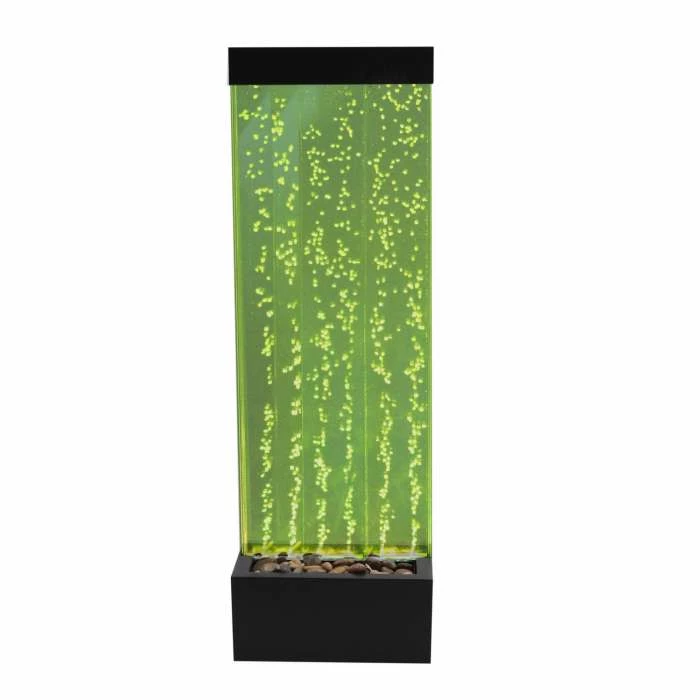 H123cm Bubble Water Wall with Colour-Changing LEDs | Indoor Use - by Fluid - Image 2