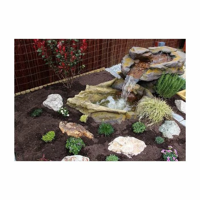 H70cm Utsuri Falls Stone River Water Feature with Pond by Ambienté - Image 8