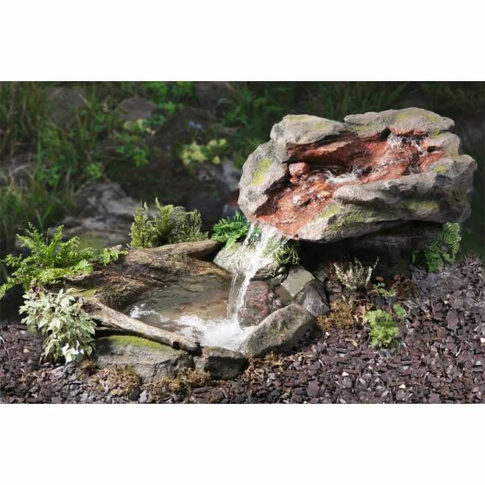 H70cm Utsuri Falls Stone River Water Feature with Pond by Ambienté - Image 2