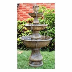 Large 4 Tier Classic Fountain Water Feature