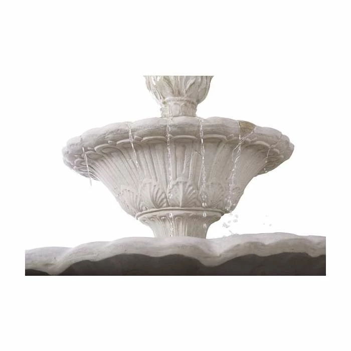 H151cm Lorenzo 2-Tier Concrete Water Feature - Image 2