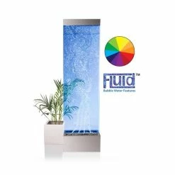 H183cm Orion Bubble Water Wall with Colour Changing LEDs | Indoor Use - by Fluid