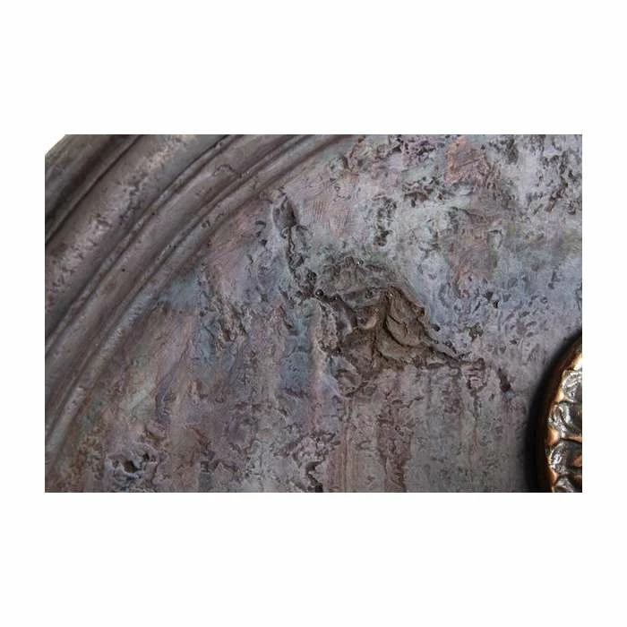 H104cm Madrid Concrete Trough Water Feature with Poseidon Spout | Indoor/Outdoor Use by Ambienté - Image 6