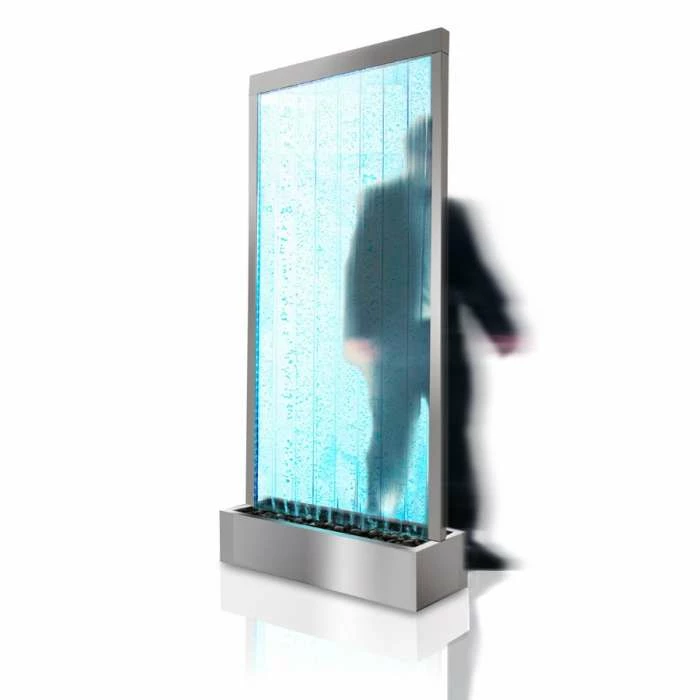 H213cm Elysium Bubble Water Wall with Colour Changing LEDs | Indoor Use - by Fluid - Image 3