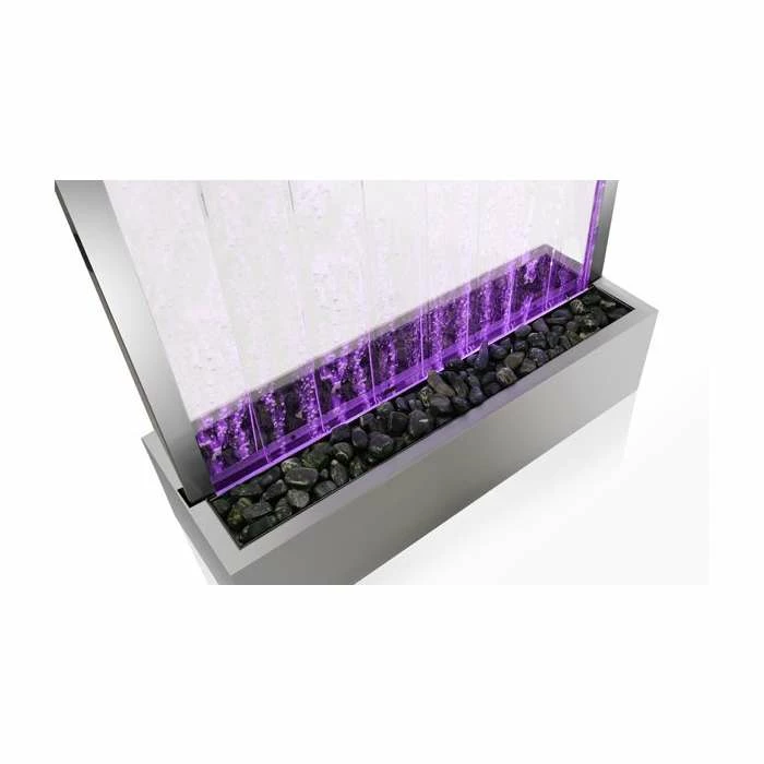 H213cm Elysium Bubble Water Wall with Colour Changing LEDs | Indoor Use - by Fluid - Image 8