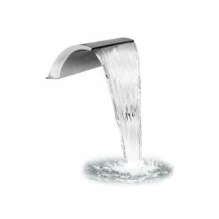 L20cm Wide Arc Stainless Steel Waterfall Blade Cascade Kit